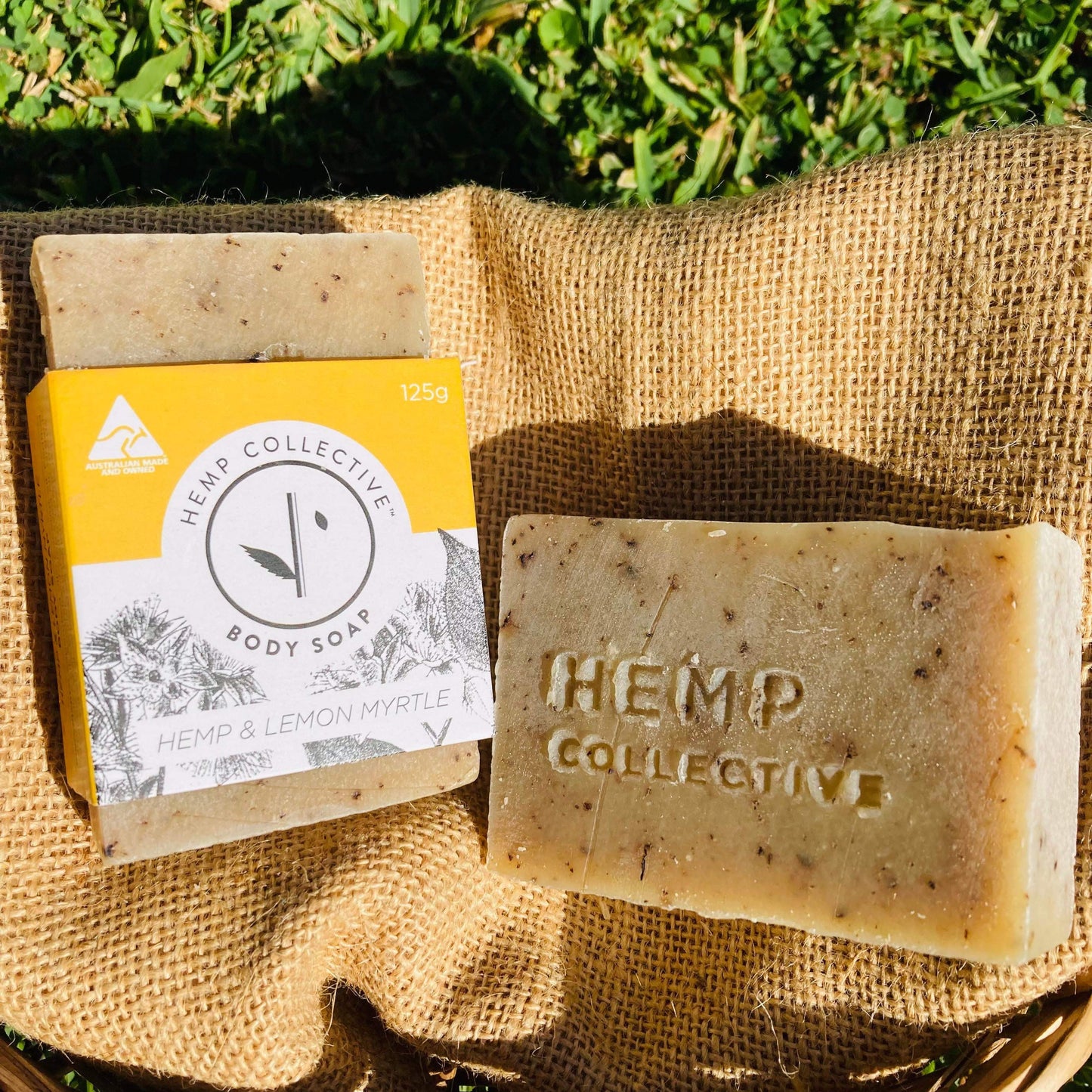 Hemp + Lemon Myrtle nourishing soap