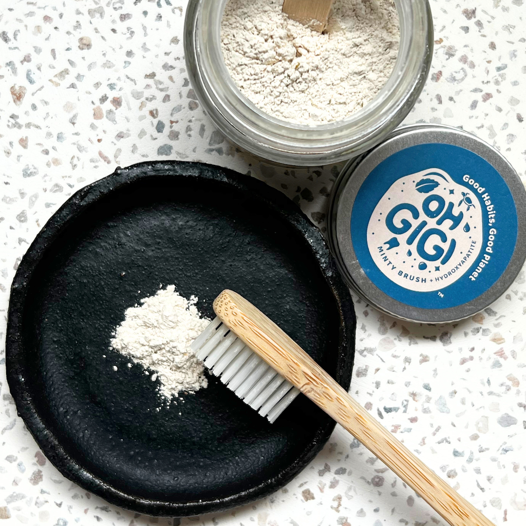 Organic Tooth Powder - Minty Brush 40g