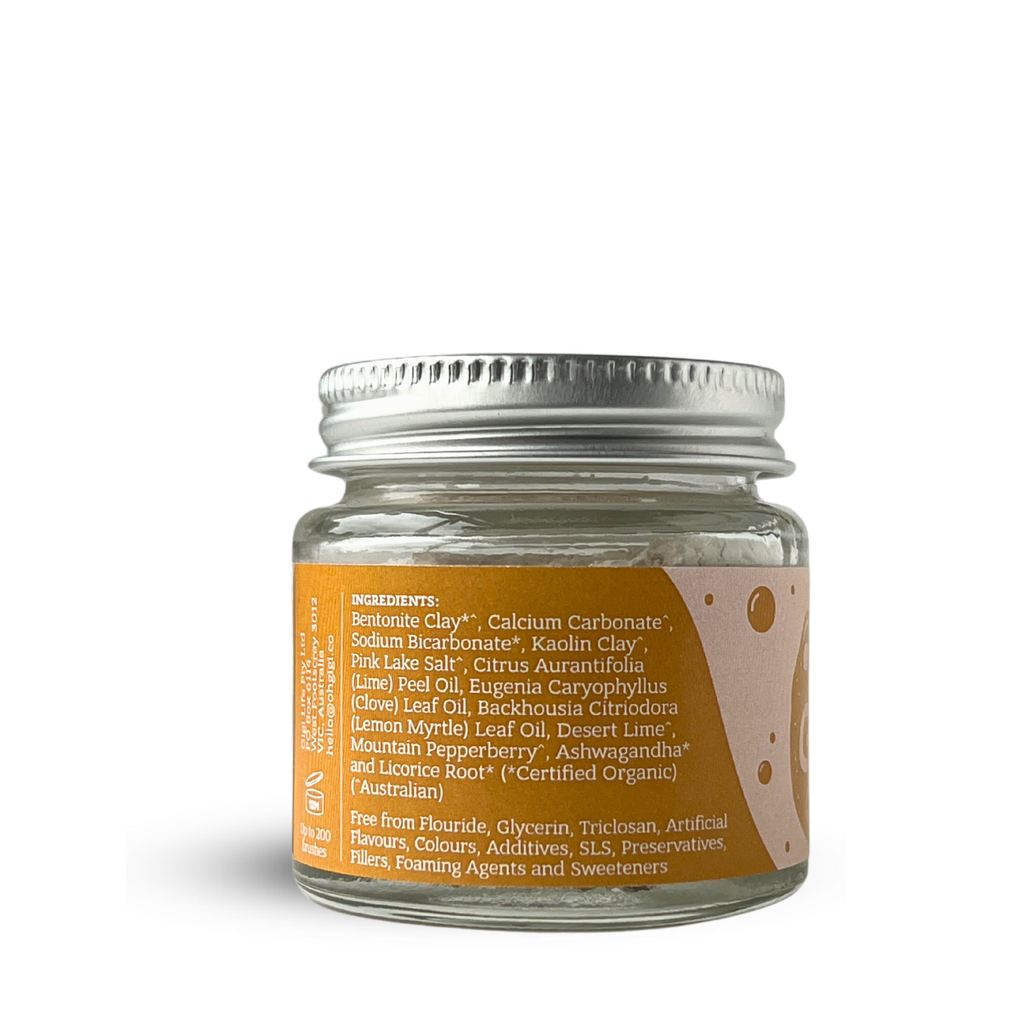 Organic Tooth Powder - Native Brush 40g