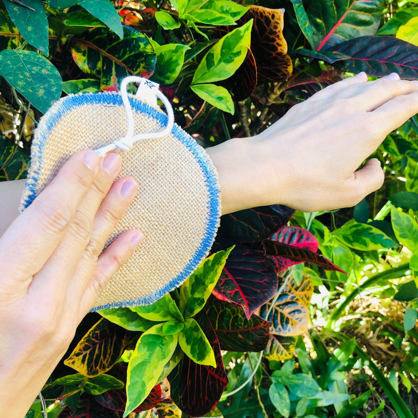 Jute Body Cloth - Circle - Handmade