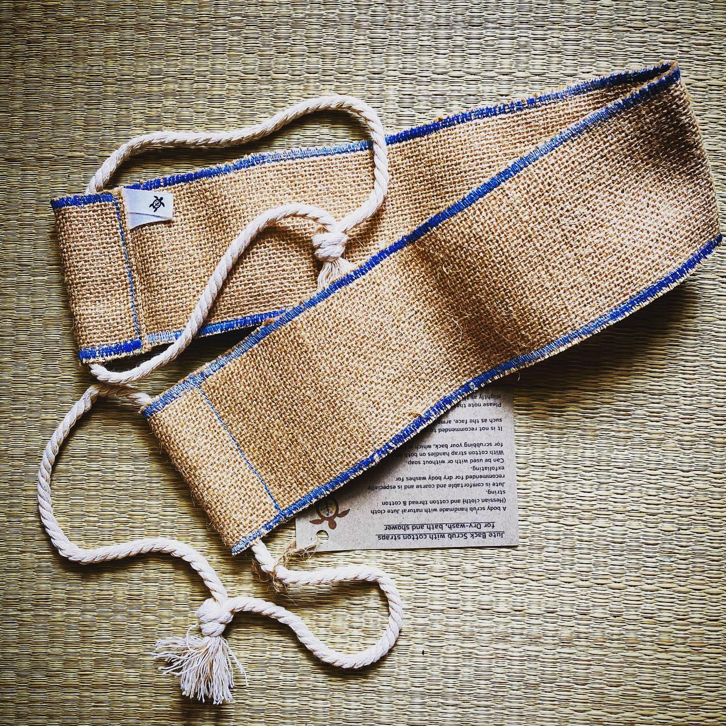 Jute Back Scrub - Handmade