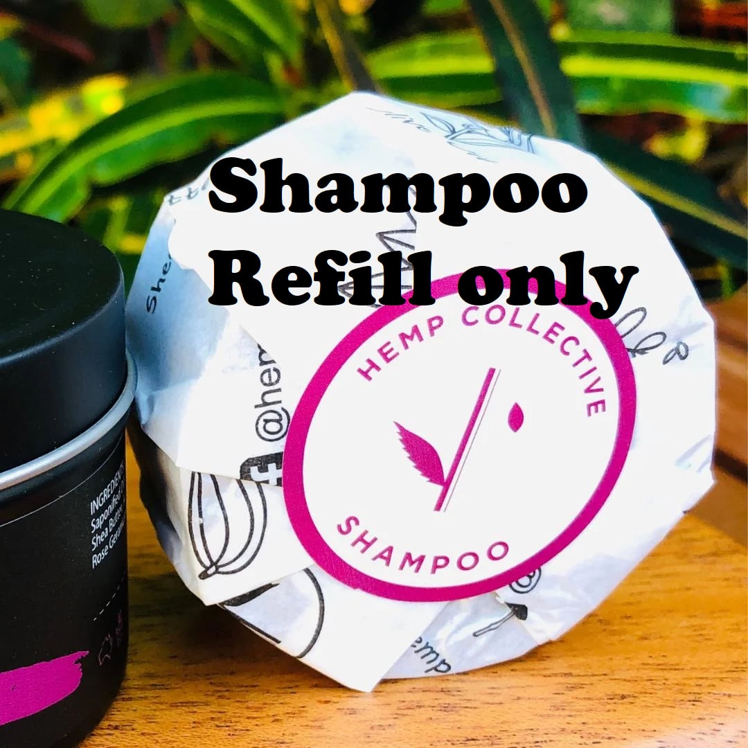 Natural Hemp Shampoo Bar with Lavender & Rose Geranium