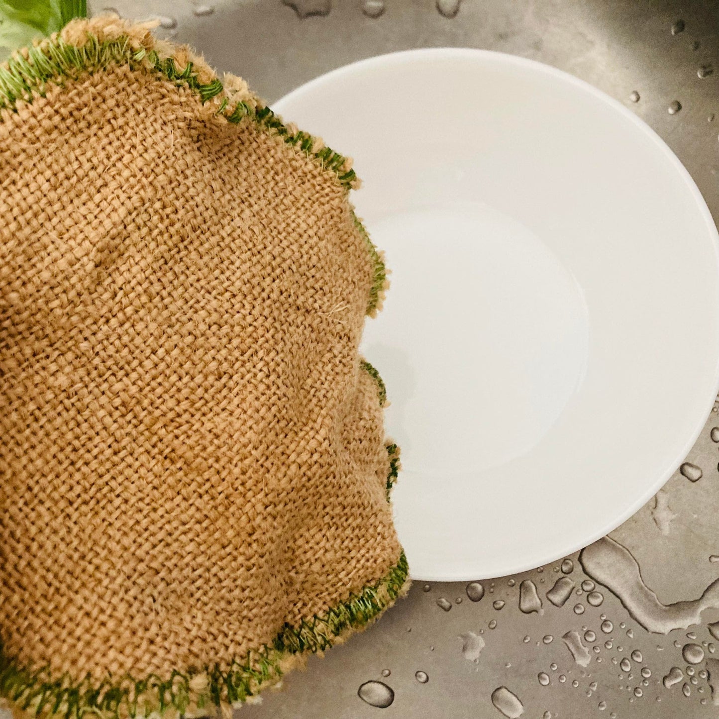 Jute Dish-Wash Cloth (Kinmaru) Circle - Handmade