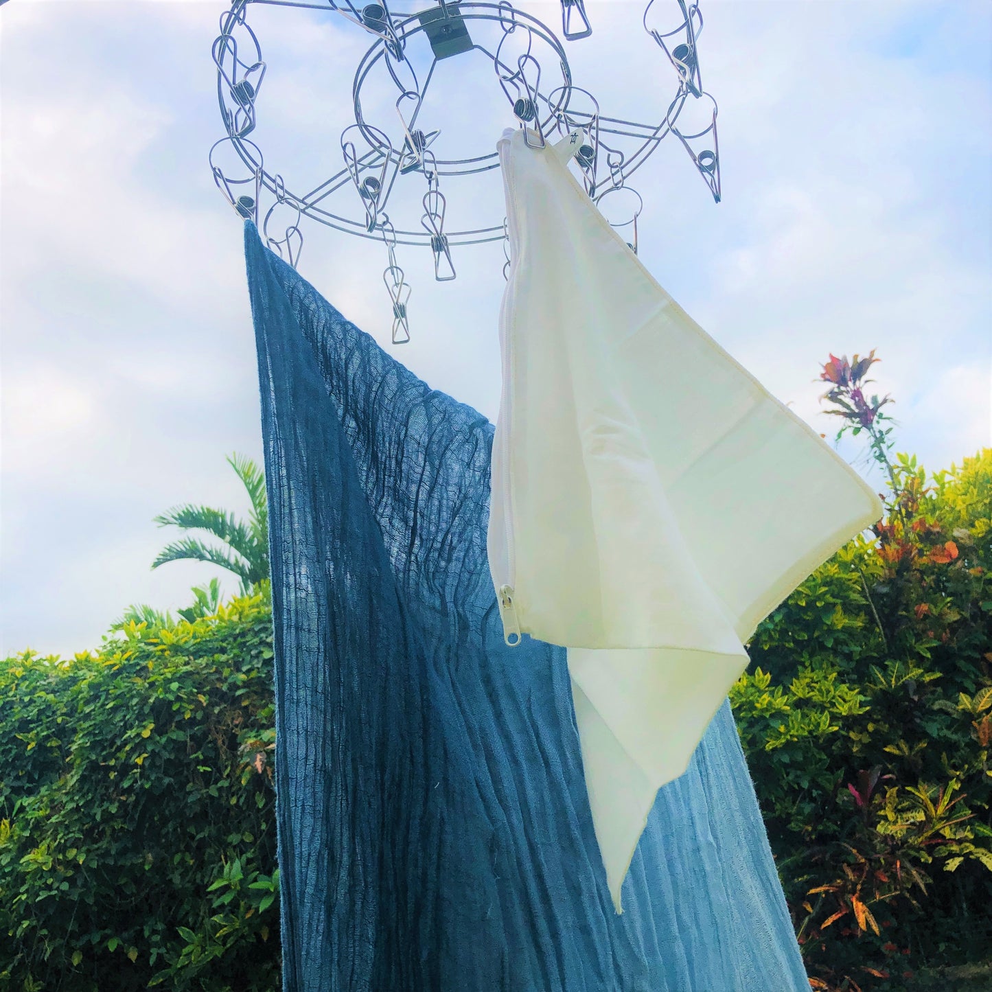 Cotton Laundry Washing Bag - Handmade