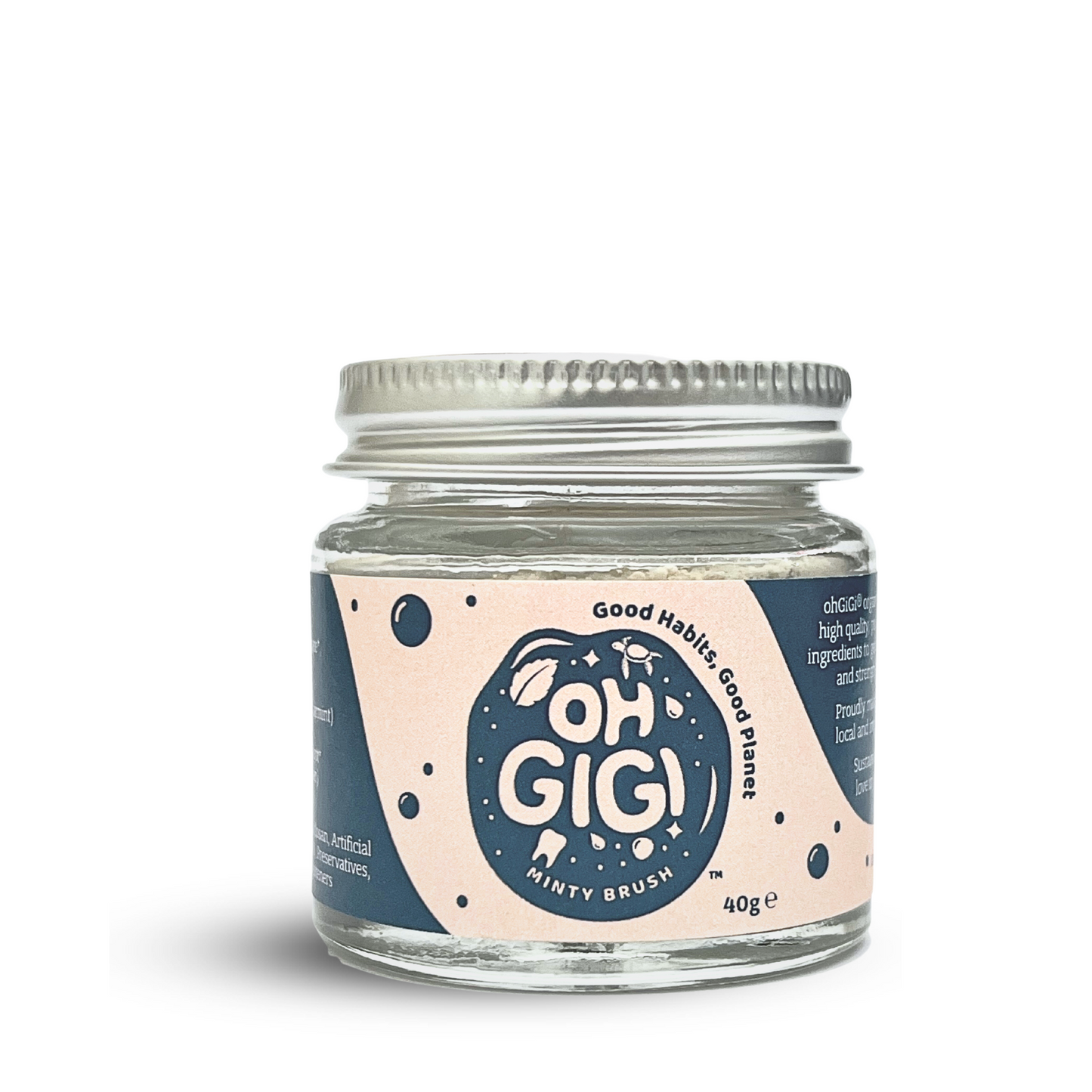 Organic Tooth Powder - Minty Brush 40g