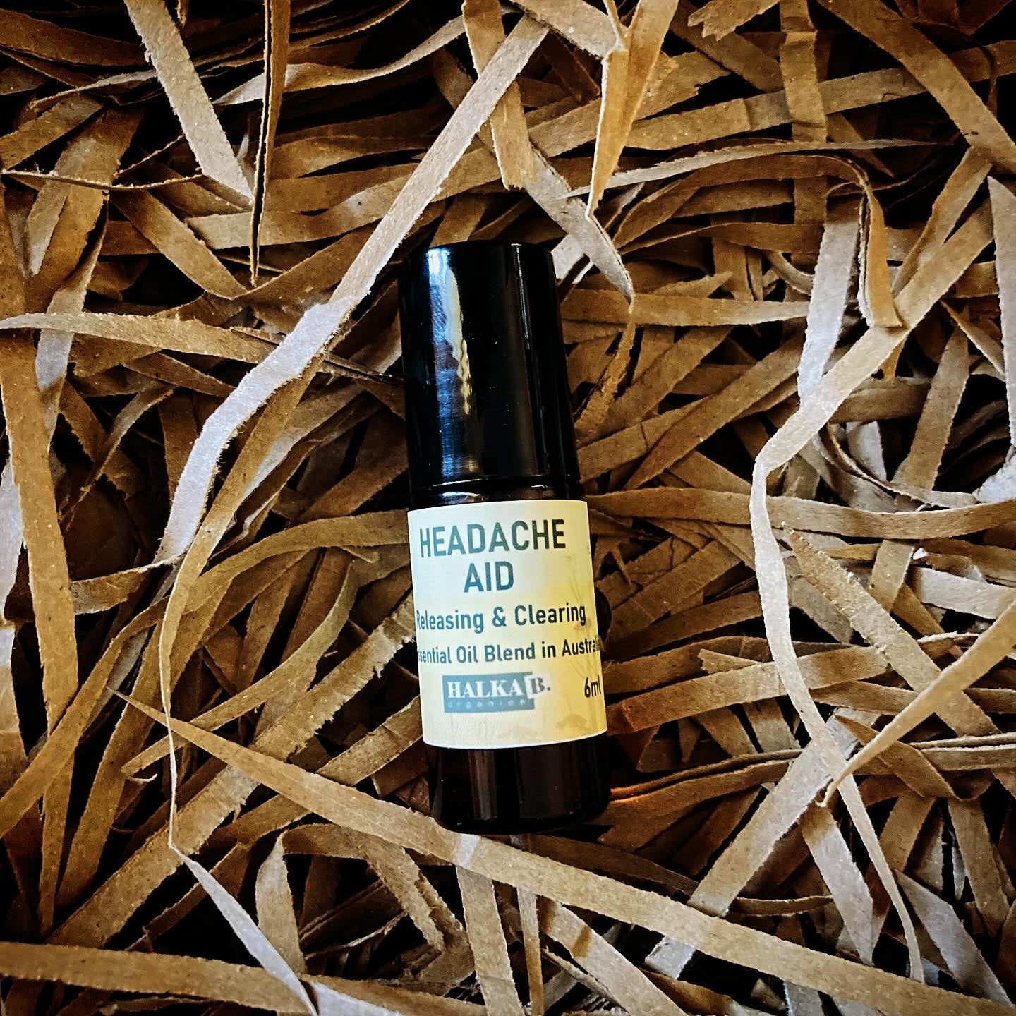 Headache Aid Roll On Essential Oil Blend