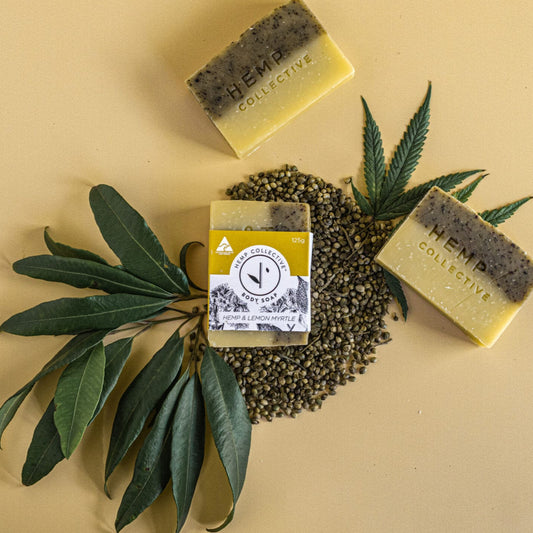 Hemp + Lemon Myrtle nourishing soap