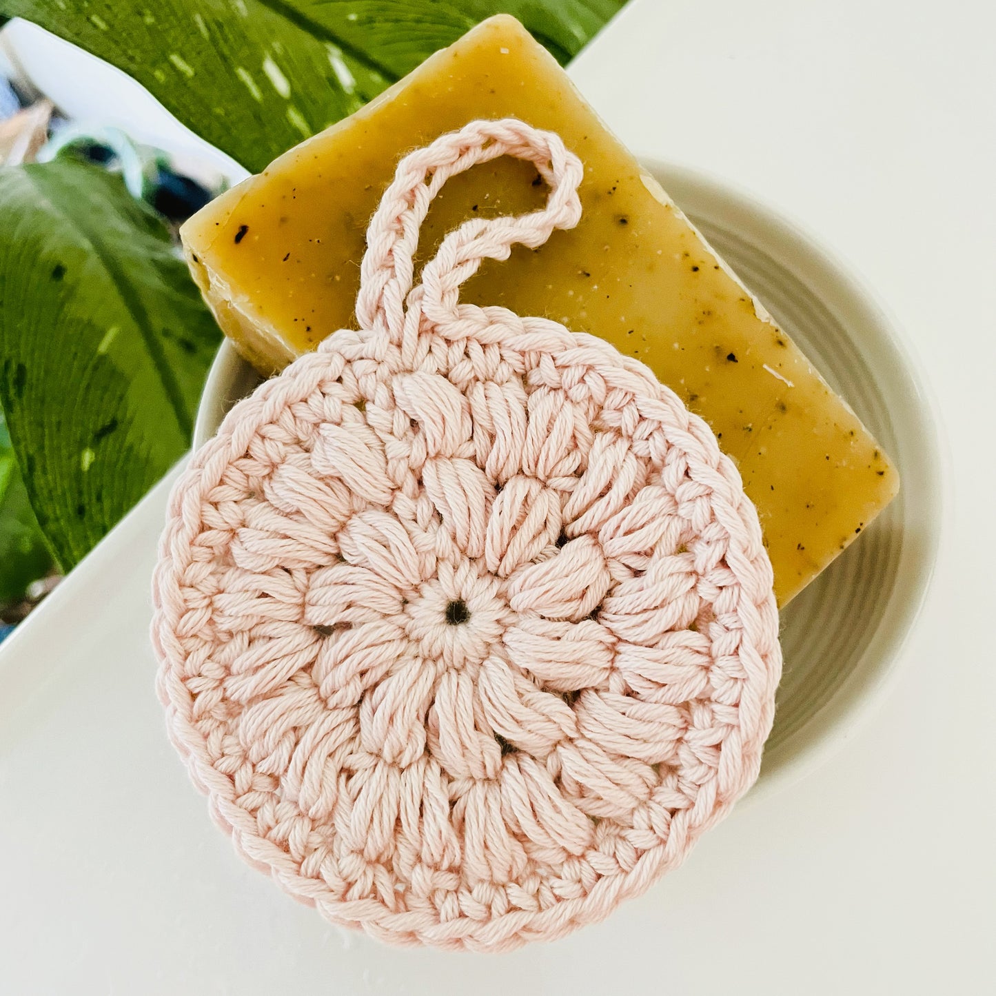 Crochet Face Pad - Organic Cotton (Inner Nature & Rism Handmade)